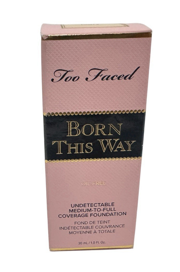 Too Faced Born This Way Oil Free Medium ToFull Coverage Foundation Ivory 1oz NIB4