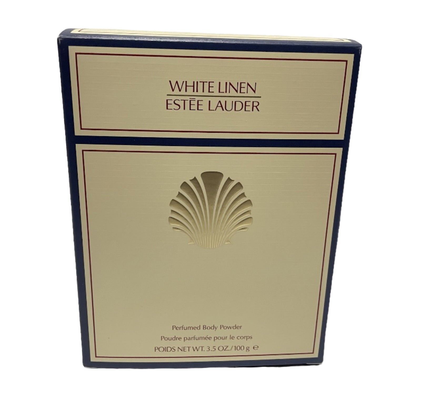 Estee Lauder WHITE LINEN Perfumed Body Powder, Full Size 3.5 oz/100g NIB3