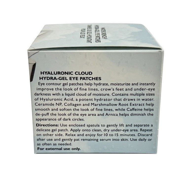 Peter Thomas Roth Water Drench Hydra Gel Eye Patches Hyaluronic 60 Patches NIB2