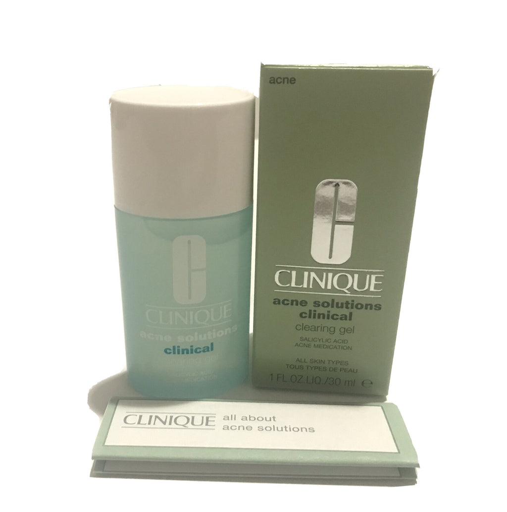 Clinique Acne Solutions Clinical Clearing Gel - 1 oz/30 ml - Full Size - NIB1