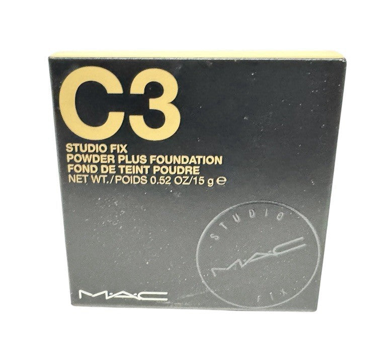 11X MAC Studio Fix Powder Plus Foundation Shade C3 Full Sz 15g ORIGINAL Formula.2