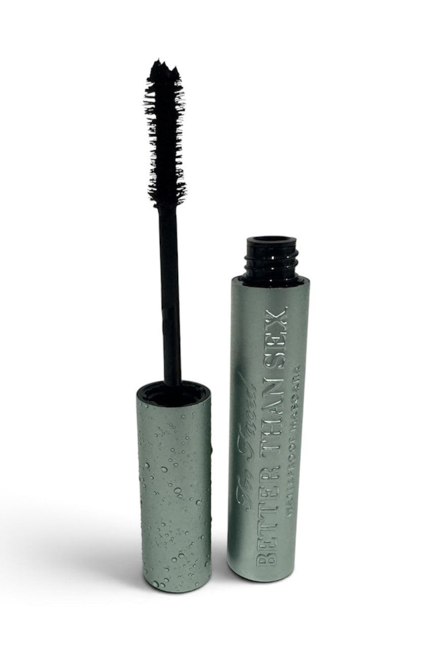 Too Faced Better Than Sex Waterproof Mascara Black .27oz Full Size NEW In Box1