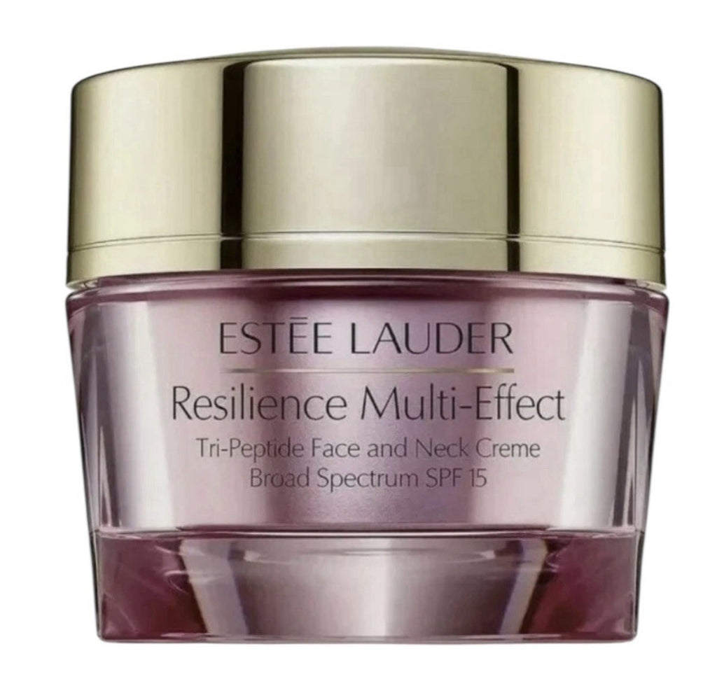 Estee Lauder Resilience Multi-Effect Tri-Peptide Face Neck Creme SPF15 1oz NWOB2