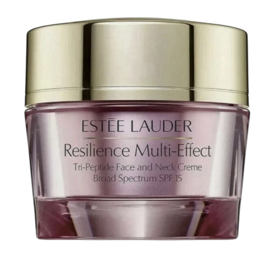Estee Lauder Resilience Multi-Effect Tri-Peptide Face Neck Creme SPF15 1oz NWOB2