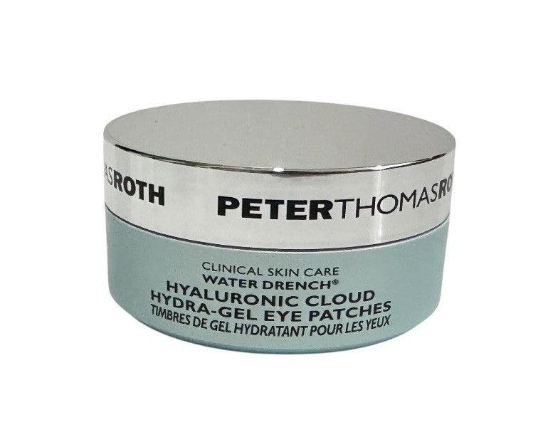 Peter Thomas Roth Water Drench Hydra Gel Eye Patches Hyaluronic 60 Patches NIB4