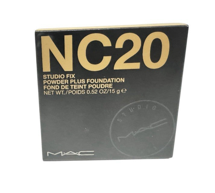 MAC Studio Fix Powder Plus Foundation NC20 .52oz/15g.  New In Box3