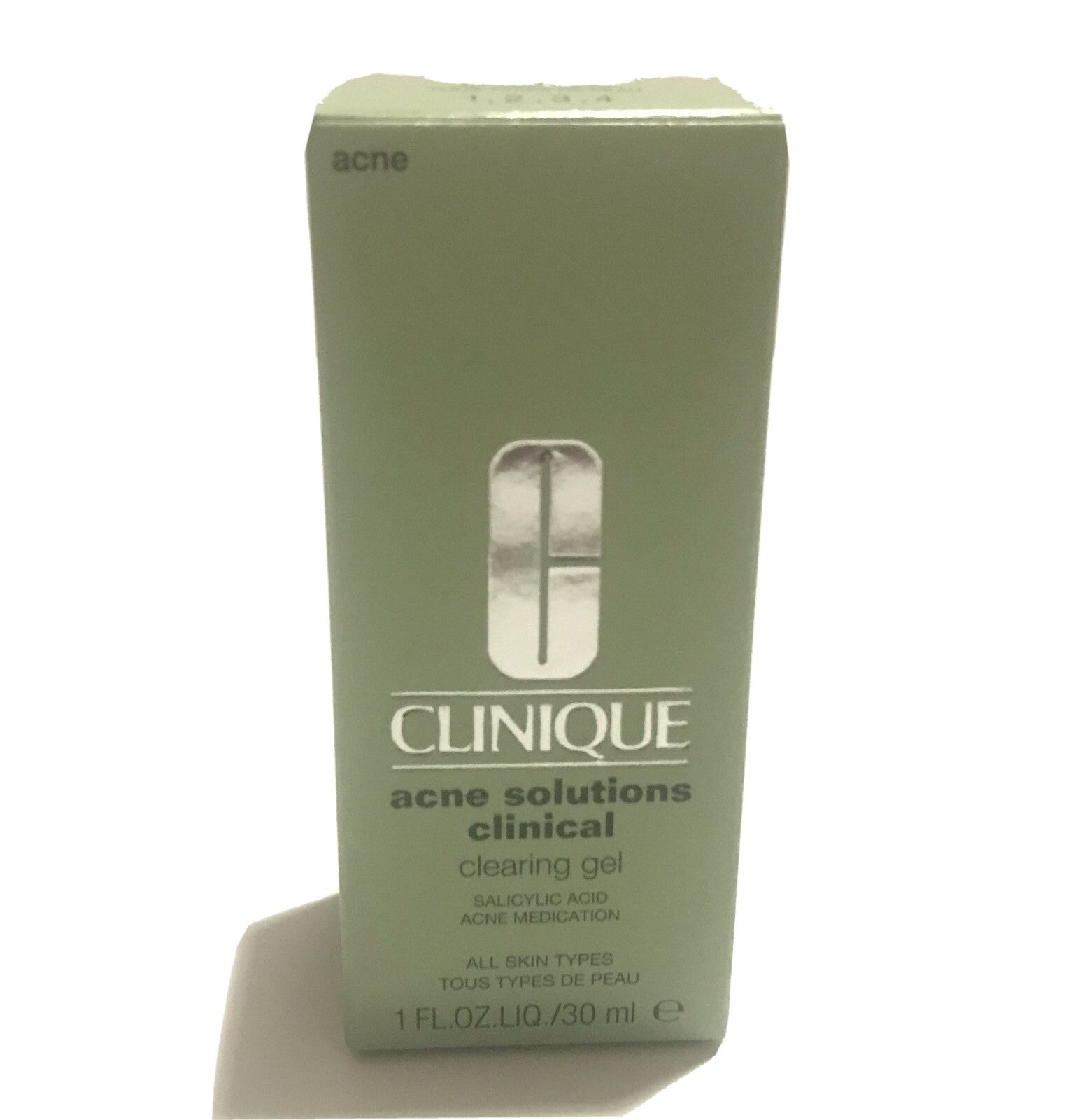 Clinique Acne Solutions Clinical Clearing Gel - 1 oz/30 ml - Full Size - NIB3