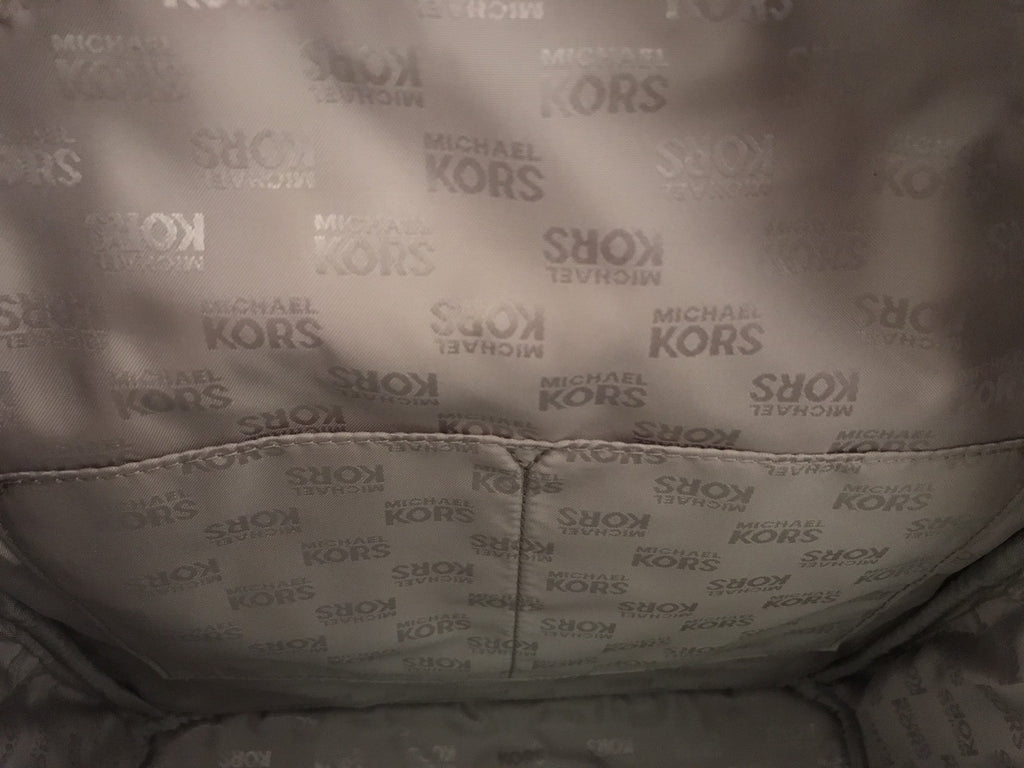 Michael Kors Abbey Large Nylon Navy Backpack 35T7GAYB3C  New W/Tag7