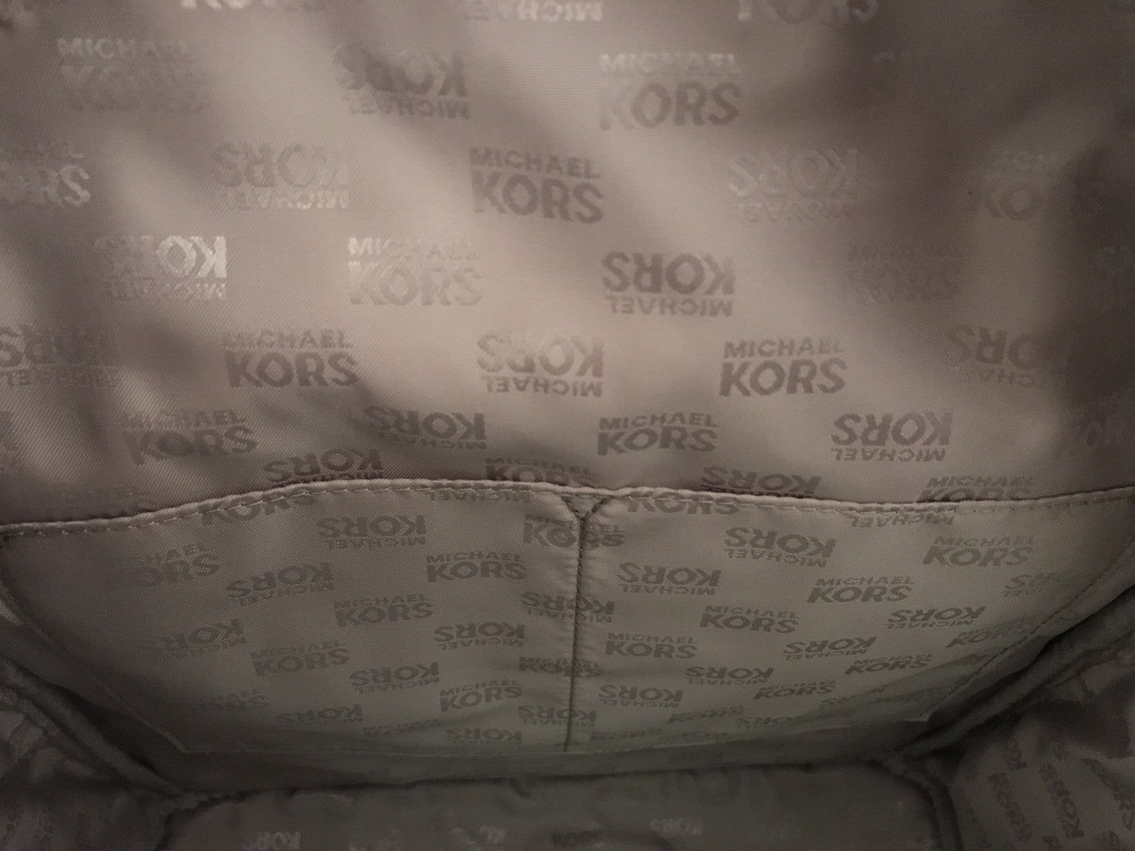 Michael Kors Abbey Large Nylon Navy Backpack 35T7GAYB3C  New W/Tag7