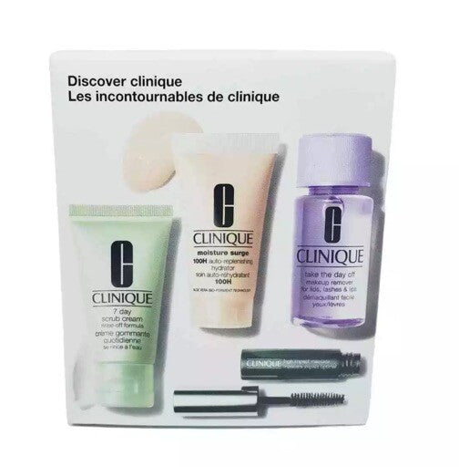 Clinique  4-Pcs Set Discover Clinique NIB Free Shipping1