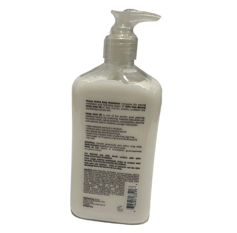 Hempz Pink Pomelo & Himalayan Sea Salt Herbal Body Moisturizer.  17oz New1