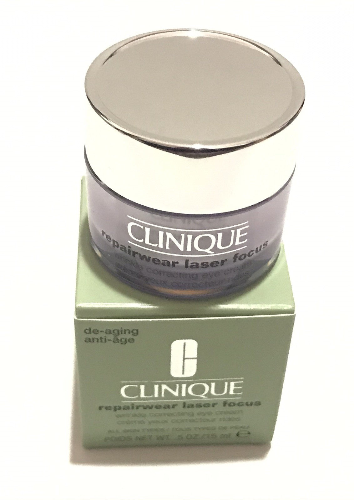 Clinique Repairwear Laser Focus Wrinkle Correcting Eye Cream --15Ml/0.5oz1