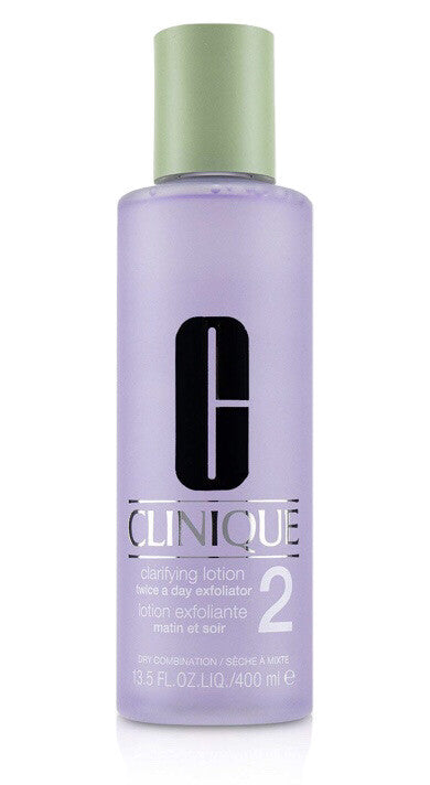 New & Fresh! Clinique Clarifying Lotion 2~ Dry Combination Skin ~ 13.5oz / 400ml0