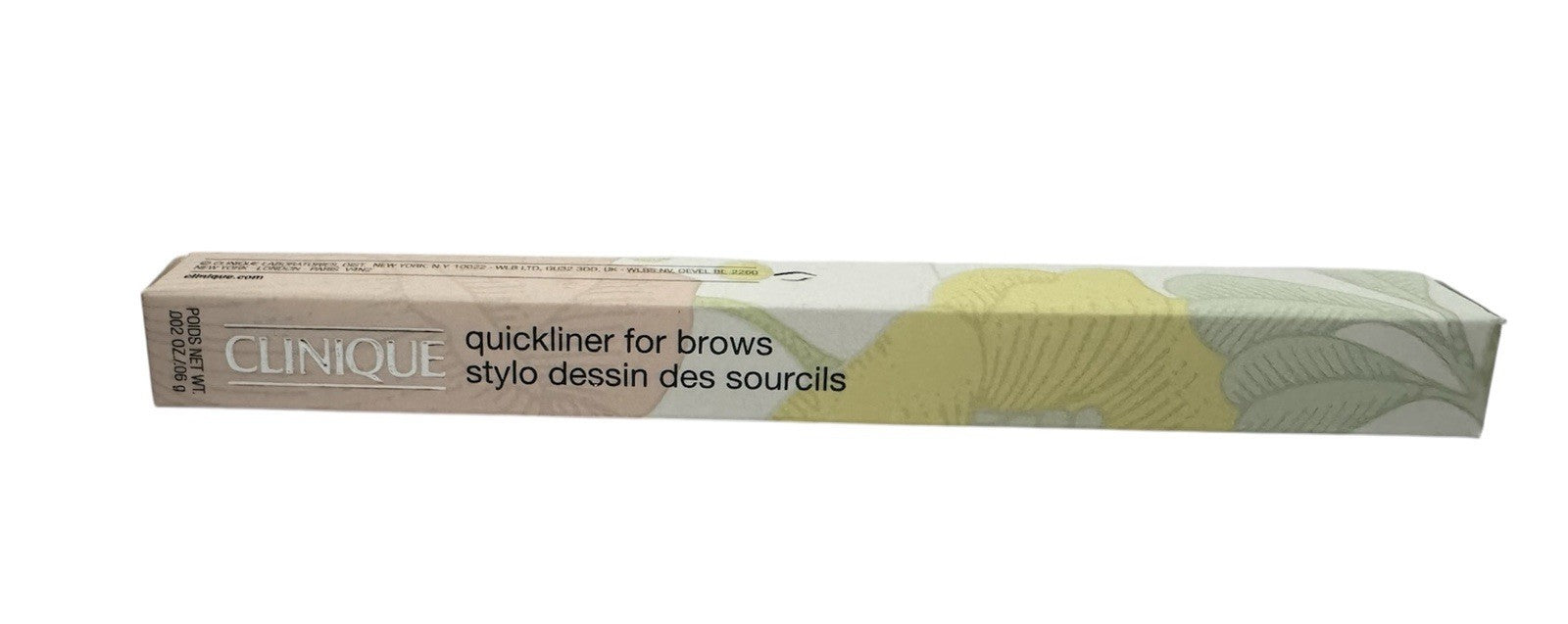 CLINIQUE  Quickliner For Brows Cool Brown 2.5 .002oz/.06g.  NEW IN BOX3