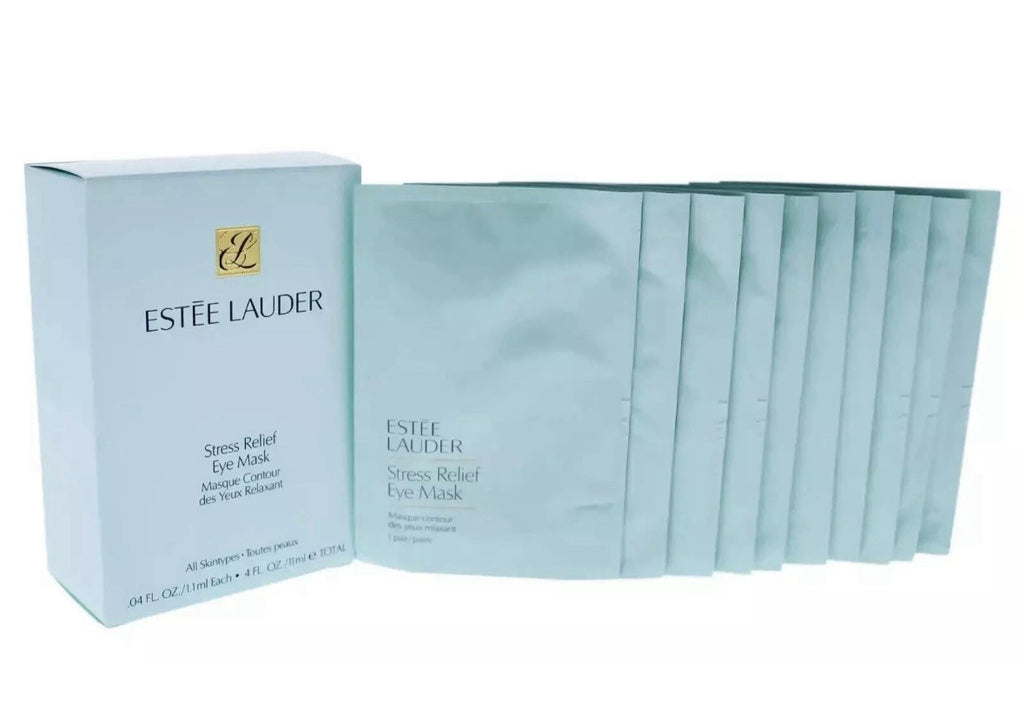 ESTEE LAUDER Stress Relief Eye Mask .4oz - New 10 Masks.  New And Never Used.4