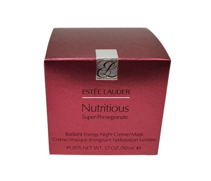 Estee Lauder Nutritious Super-Pomegranate Radiant Night Cream Mask 1.7 OZ NIB1