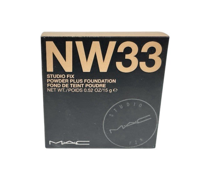 MAC Studio Fix Powder Plus Foundation - NW33 - 15g /0.52oz New in Box1