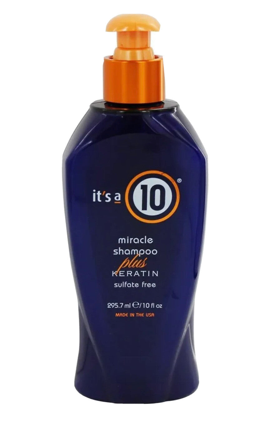 It's A 10 Miracle Shampoo Plus Keratin 10 Oz  New3