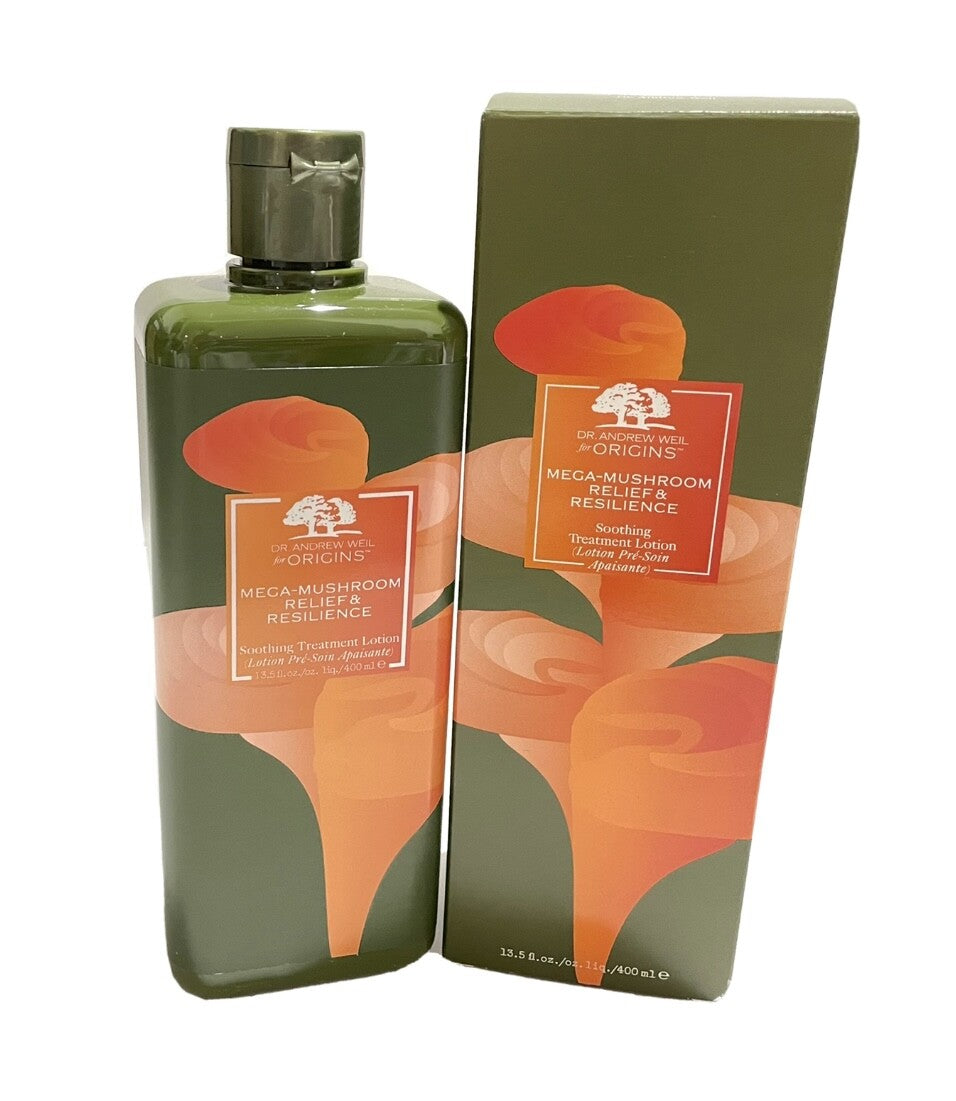 Origins Mega Mushroom Relief & Resilience Treatment Lotion ~ 13.5 oz ~ BNIB0