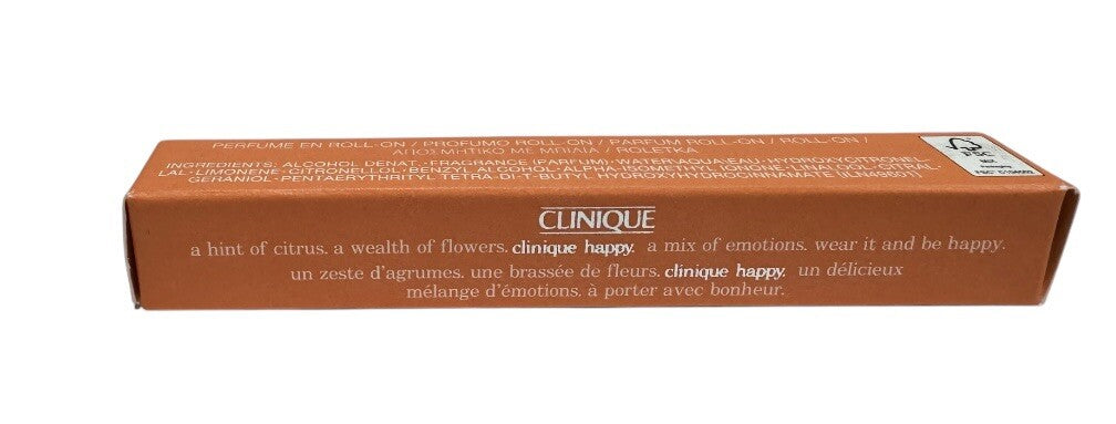Clinique Happy Eau de Parfum Perfume Rollerball 0.34oz/10ml New In Box3