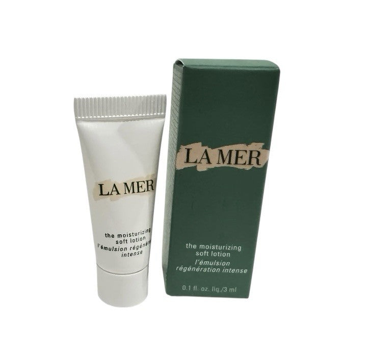 3X La Mer The Moisturizing Soft Lotion 0.1oz/3ml Each.  New In Box1