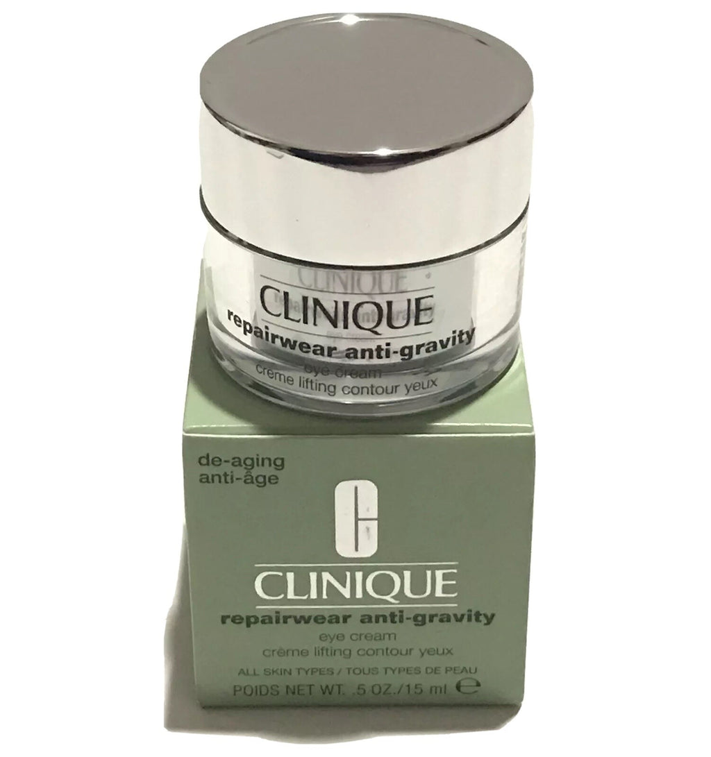 Clinique Repairwear Anti Gravity Eye Cream All Skin Types 0.5oz./15ml New In Box1