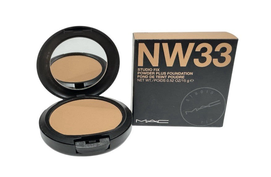 MAC Studio Fix Powder Plus Foundation - NW33 - 15g /0.52oz New in Box0