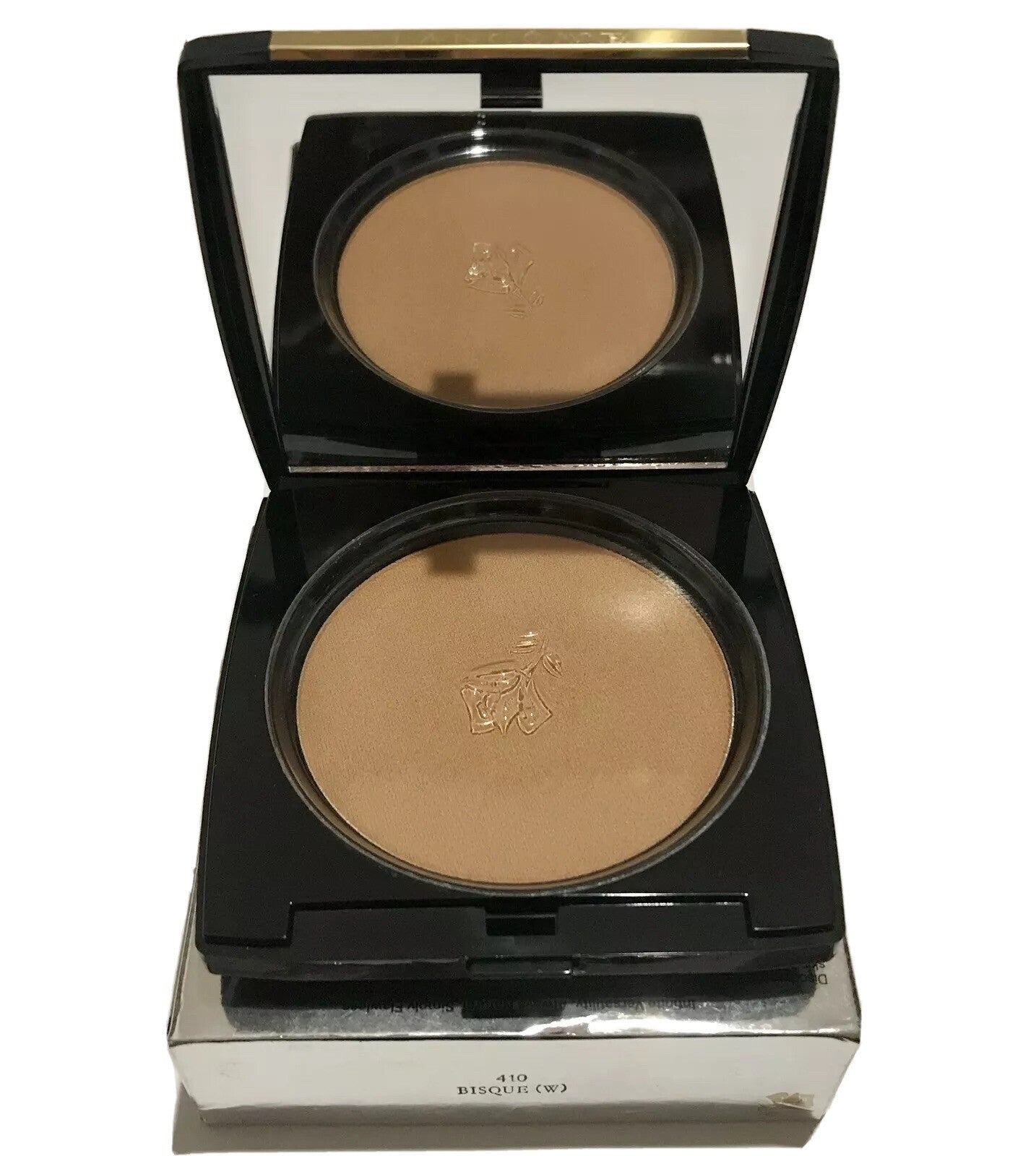 Lancome Dual Finish Bisque (W) 410 Powder & Foundation In One Full Size NIB2