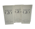 3 Giorgio Armani Acqua di Gio EDT Men Fragrance Sample Vials 1.2ml Each New Card0