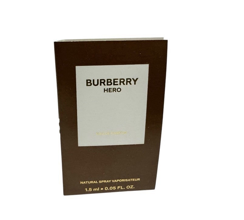 BURBERRY HERO EAU DE PARFUM 0.05 fl oz for MEN (3 Carded Spray Vials)1