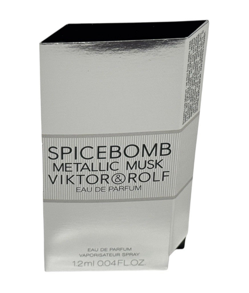 3  SPICE BOMB METALLIC MUSK by VIKTOR & ROLF EDP for Men Spray Sample 1.2 ml New1