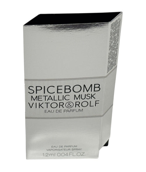 3  SPICE BOMB METALLIC MUSK by VIKTOR & ROLF EDP for Men Spray Sample 1.2 ml New1