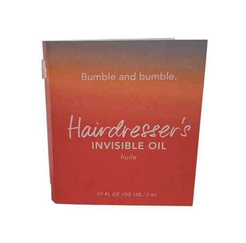 6 X Bumble And Bumble Hairdresser's Invisible Oil 2ml Each.  New0