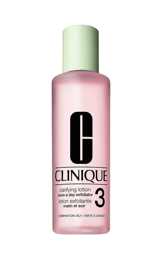 Clinique Clarifying Lotion 3 Oily/Combo Exfoliator/Toner 13.5oz./400ml New0