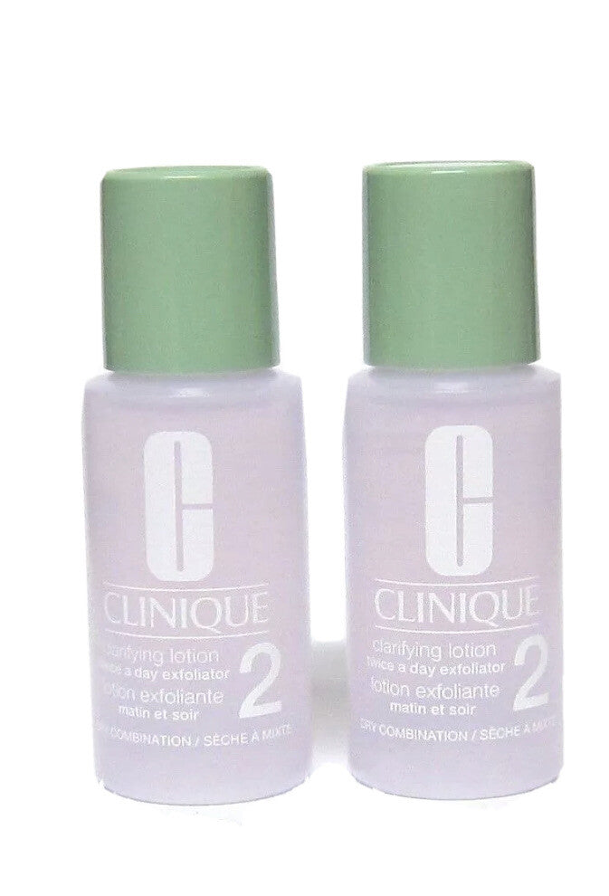 CLINIQUE CLARIFYING LOTION #2 DRY COMBINATION 1 OZ NWOB LOT OF 20