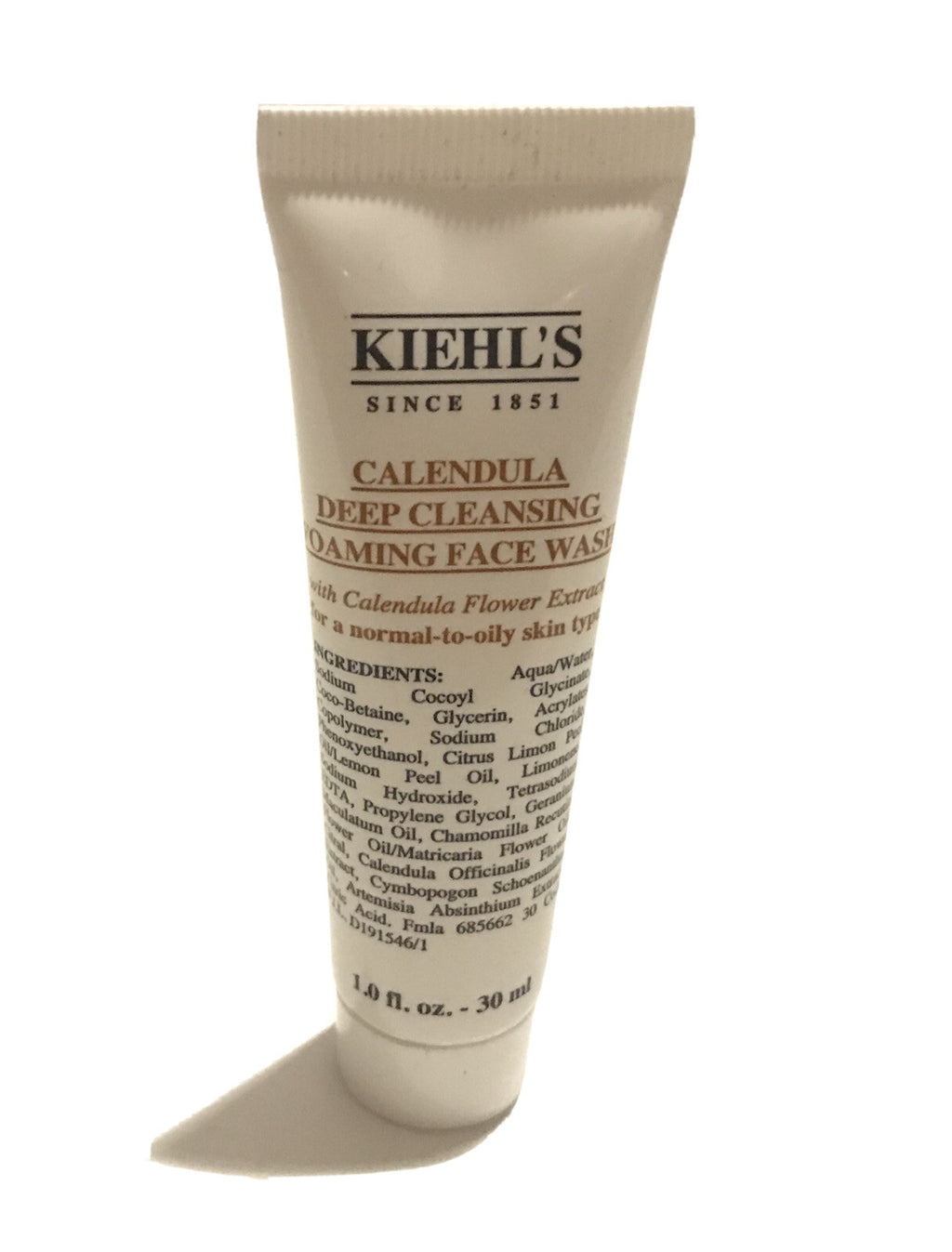 3 Kiehls Calendula Deep Cleansing Foaming Face Wash 1 oz/30ml Each1