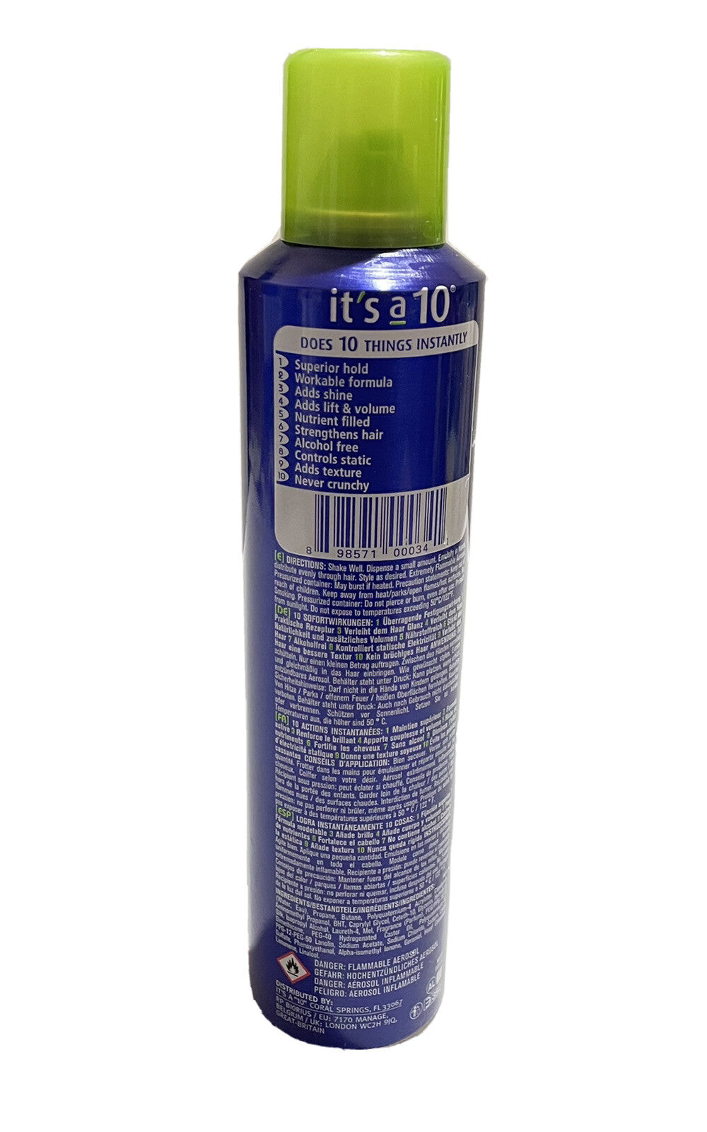 It's a 10 Miracle Styling Mousse 9 oz1