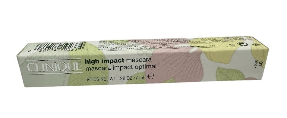 Clinique High Impact Mascara - 01 Black 0.28oz/7ml - Full Size New in Box2