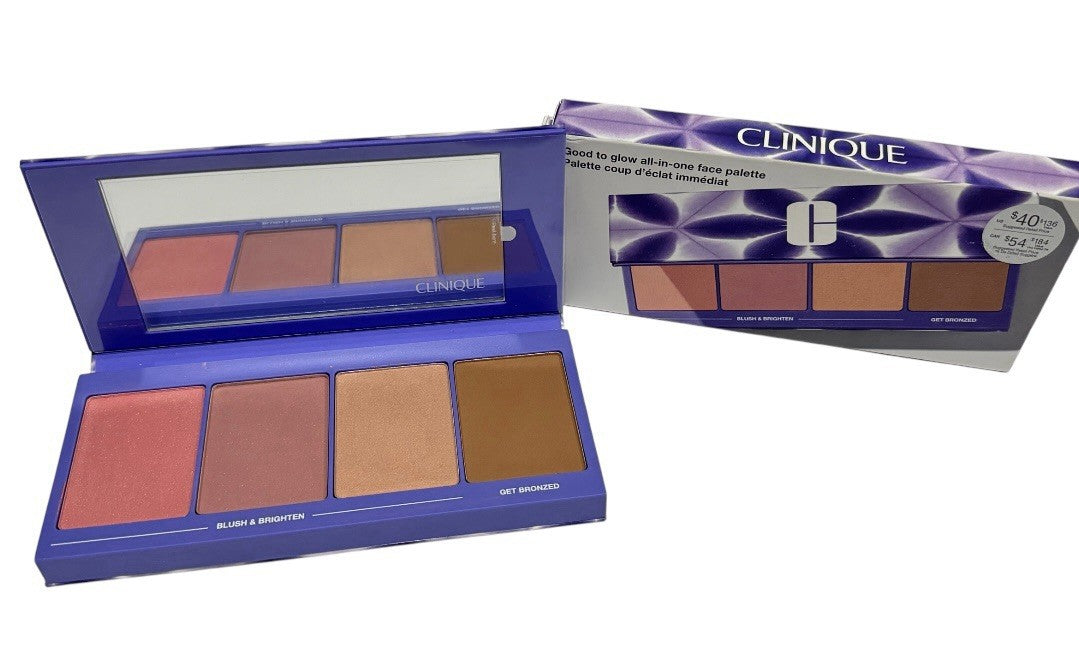 New Clinique Good to Glow All-in-One Face Palette Full size 30 g/1 oz New In Box1