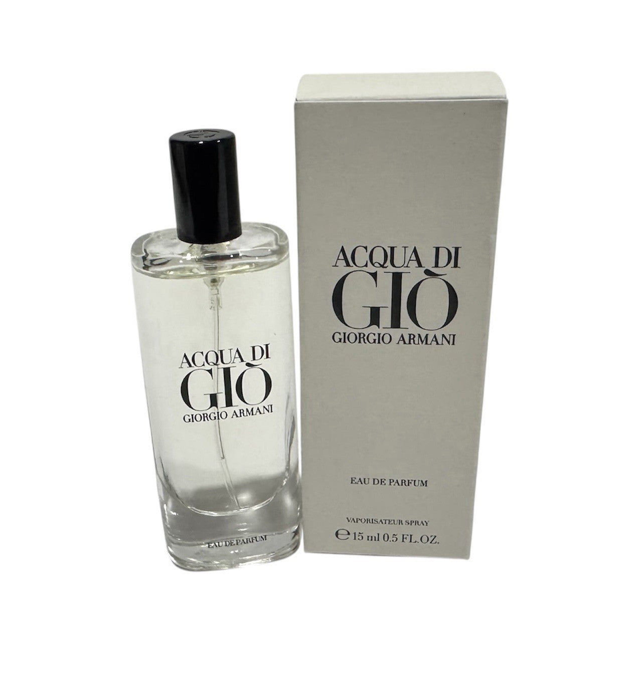 Acqua Di Gio Giorgio Armani For Men EDP 0.5OZ/ 15ML Travel Size Spray New In Box0