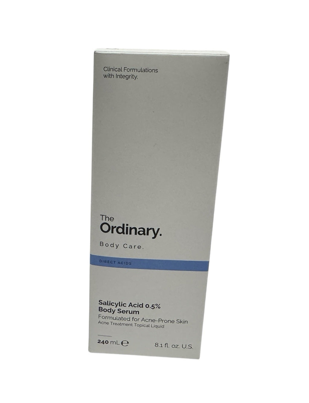 The Ordinary. Salicylic Acid 0.5% Body Serum  8.1oz 240ml New With Box2