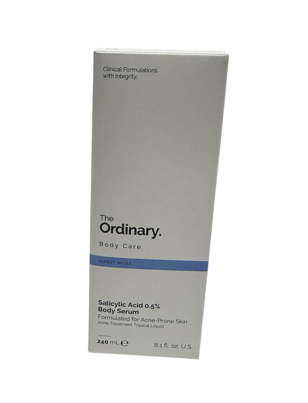 The Ordinary. Salicylic Acid 0.5% Body Serum  8.1oz 240ml New With Box2