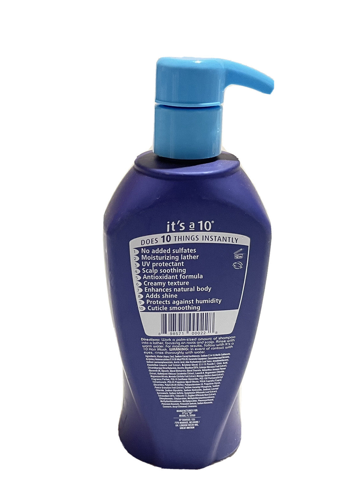 It's a 10 Miracle Moisture Shampoo 10 oz1