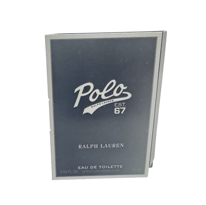 3Ralph Lauren POLO EST. 67 Men Cologne 0.04oz-1.2ml EDT Spray SAMPLE Vial Carded1