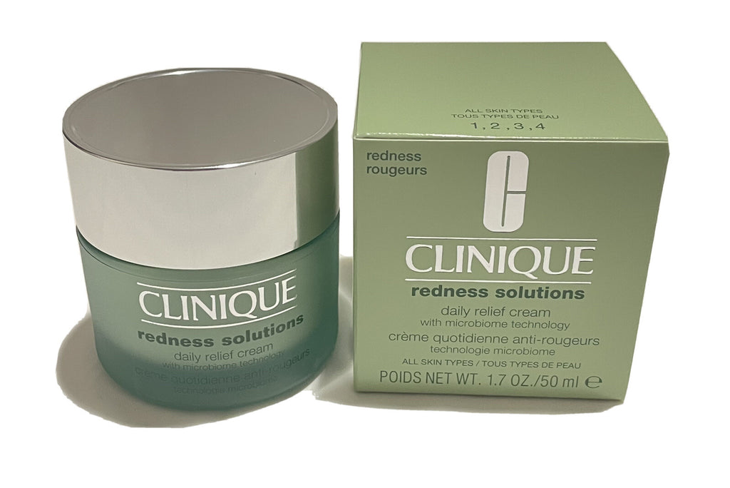 Clinique Redness Solutions Daily Relief Cream W/ Microbiome Technology 1.7oz NIB0