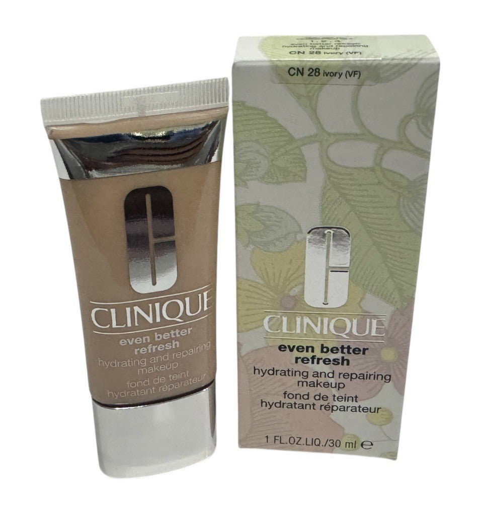 CLINIQUE Even Better Refresh Hydrating Makeup Foundation CN 28 Ivory (VF) NIB0