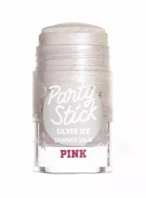 Victoria Secret Party Stick Silver Ice Shimmer Balm 1oz. New And Never Used3