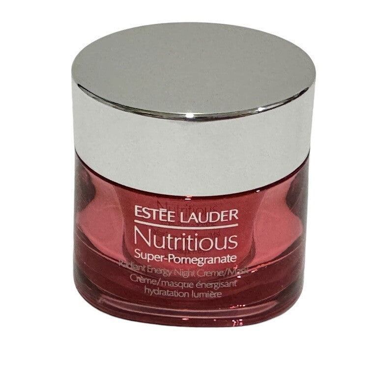 Estee Lauder Nutritious Super-Pomegranate Radiant Night Cream Mask 1.7 OZ NIB2