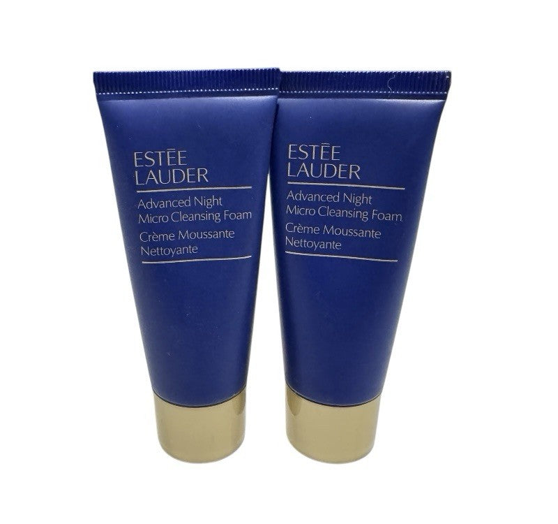 ESTEE LAUDER Advanced Night Micro Cleansing Foam 1 oz / 30ml LOT OF 2 NWOB0