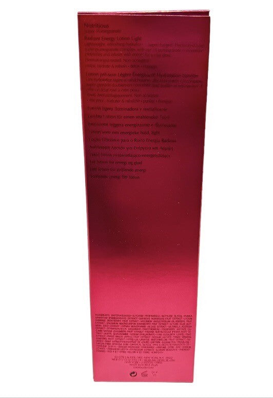Estee Lauder Nutritious Super-Pomegranate Radiant Energy Lotion Light 13.5oz NEW5